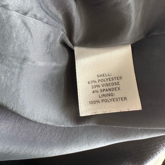 Halogen Pencil Skirt - Gunmetal Grey - Fully Lined - Size 8 - Picture 5 of 5